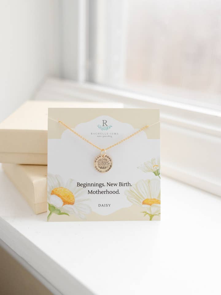 Colar Margarça - Presentes Meigosos para Novas Mamãs por atacado de Rachelle-isms