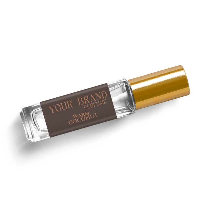 Warm Coconut Roll On Perfume for wholesale by FK Private Label Labs