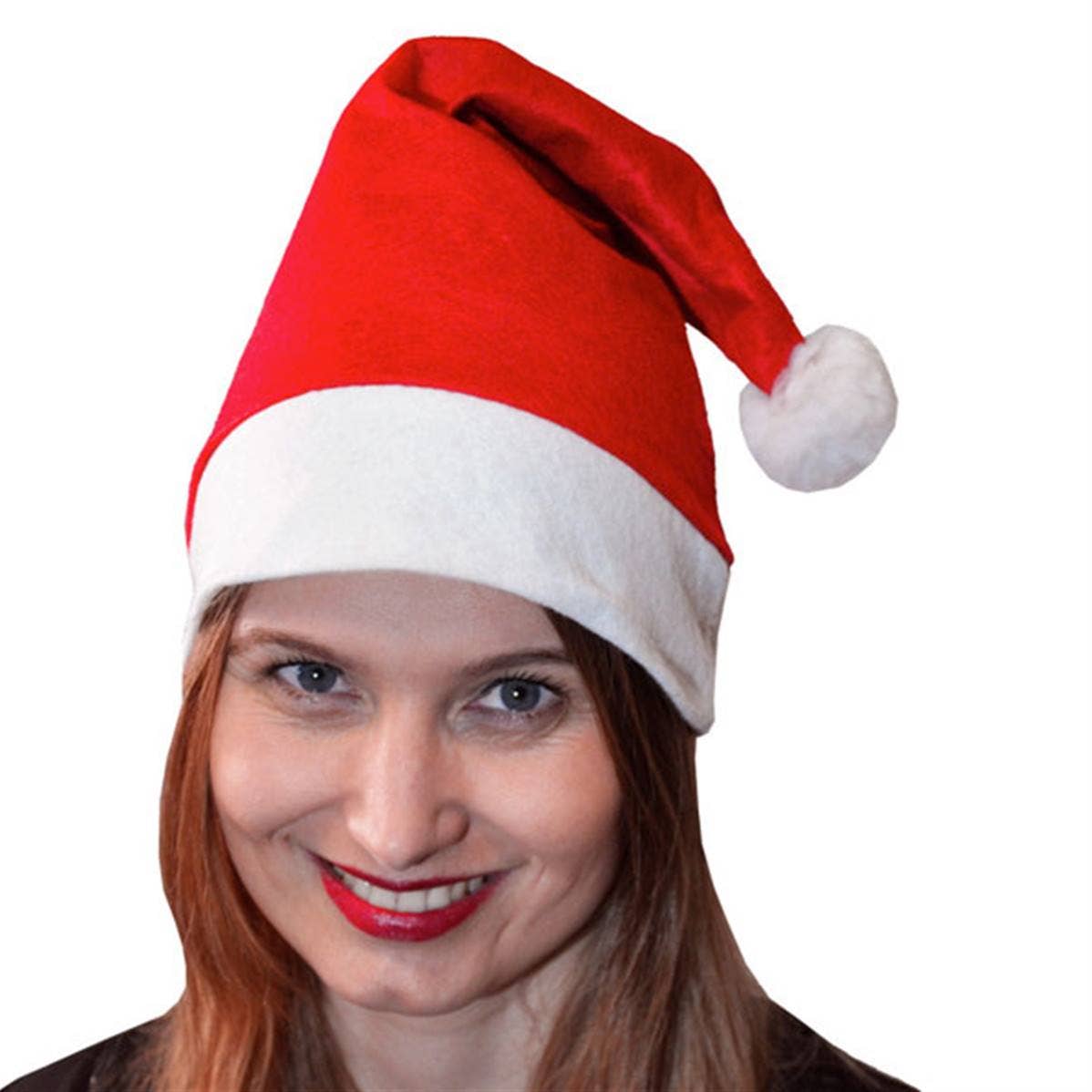 TSJJ - Wholesale Santa Hat - Felt Christmas hat0