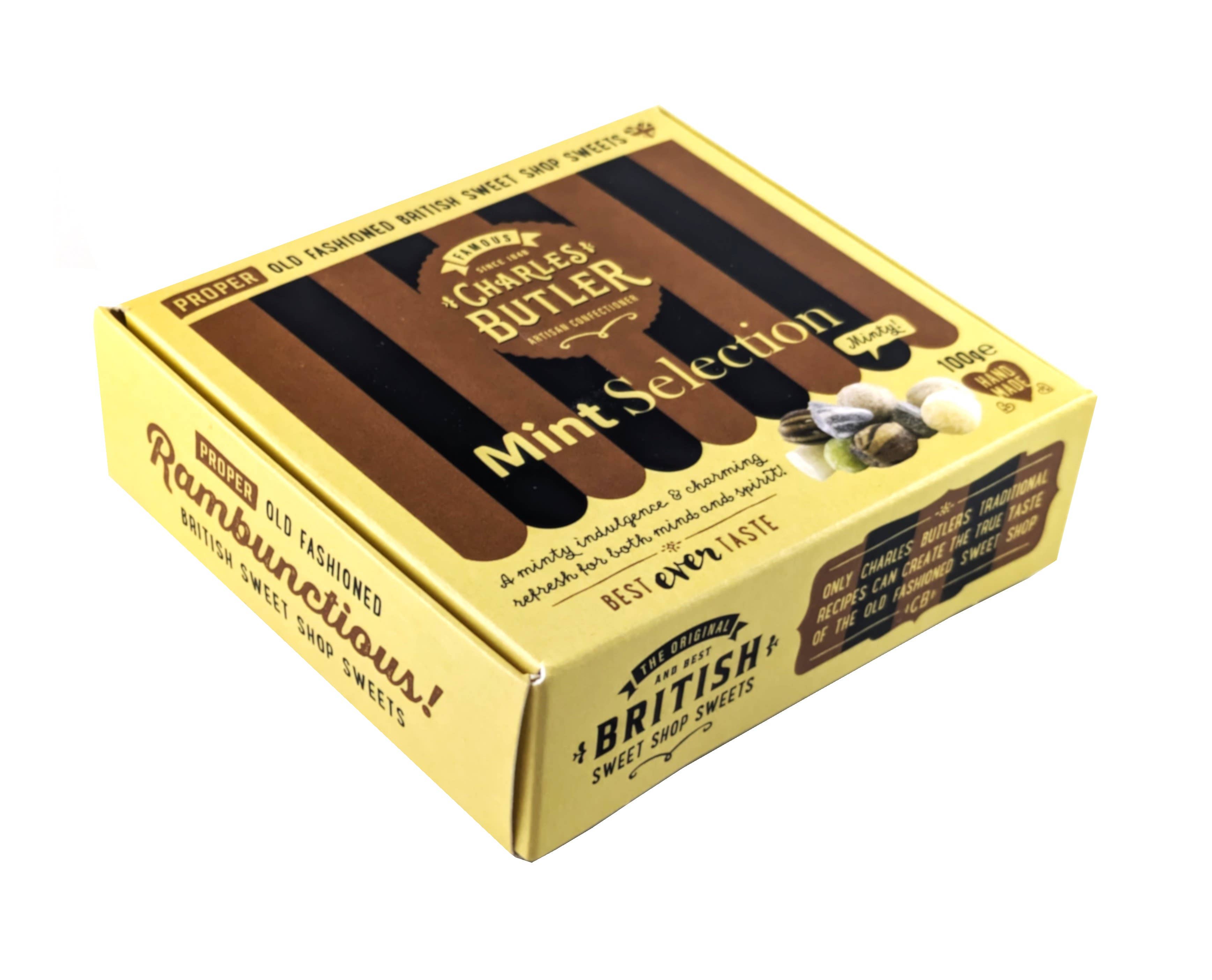 Charles Butler – wholesale Boiled sweets – Charles Butler Mint Selection 100g2