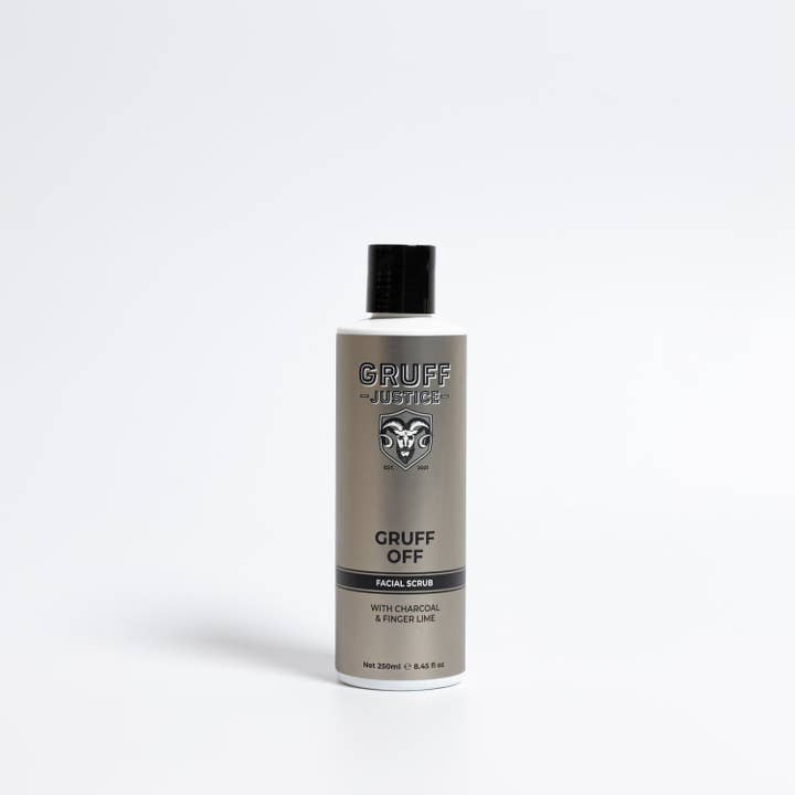 Gruff Off Facial Scrub for wholesale by Gruff Justice