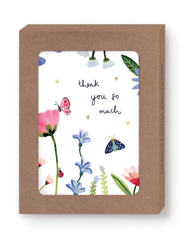 Butterfly Garden Boxed Notecard - Set of 10 for wholesale by Biely & Shoaf