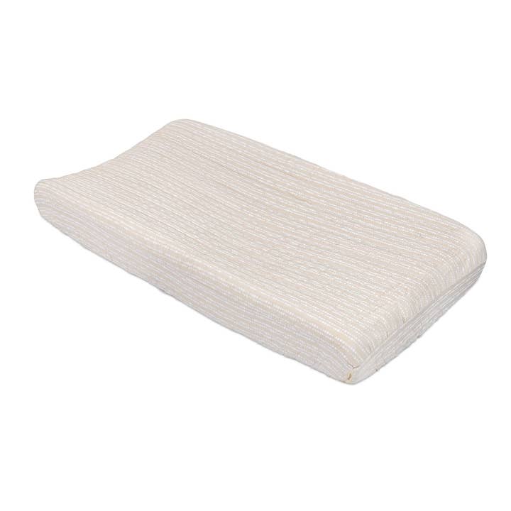 Cove Quilted Change Pad Cover (Neutral Dot) for wholesale by Crane Baby