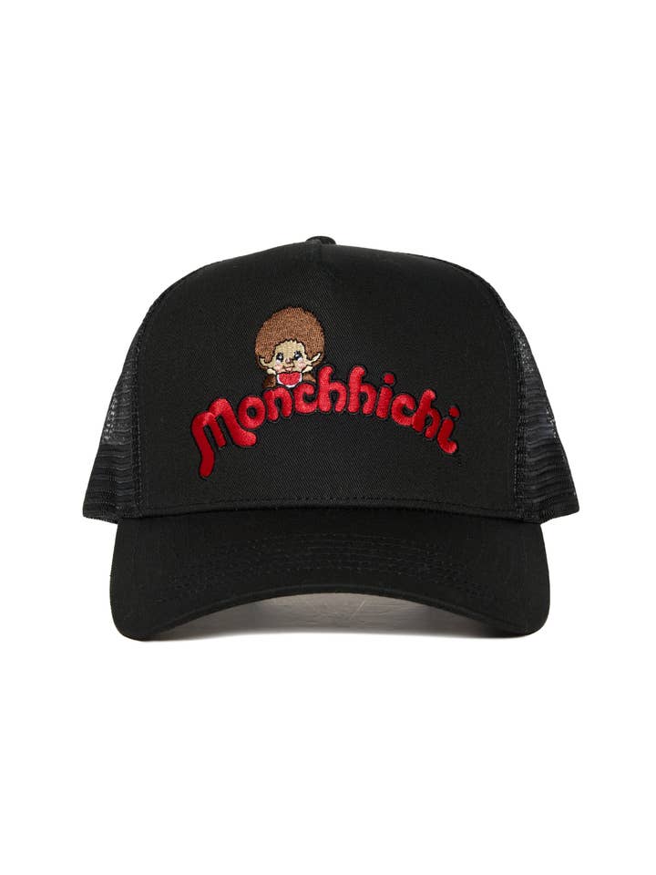 Monchhichi™ Logotyp Truckerkeps, Svart för wholesale av SAMII RYAN