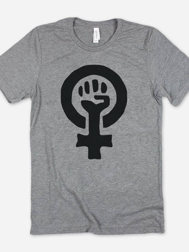House Of Rodan - Wholesale T-Shirt (Graphic) - Women's - Feminist Symbol - Feminism Equal Rights Girl Power T-Shirt