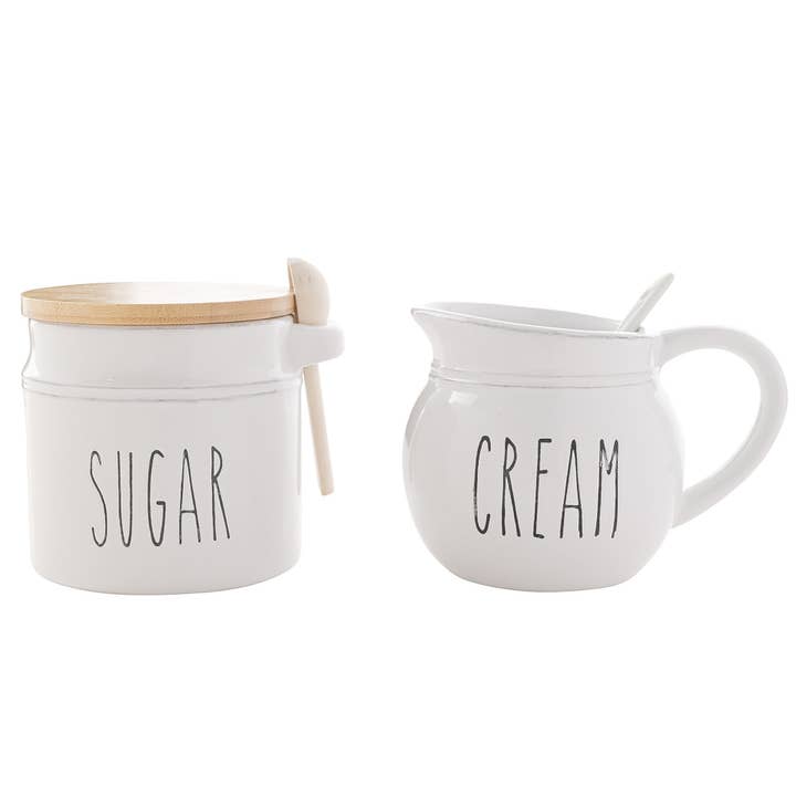 WIDDOP and Co. US - Wholesale Serving Utensil - Hestia Sugar Pot & Cream Jug