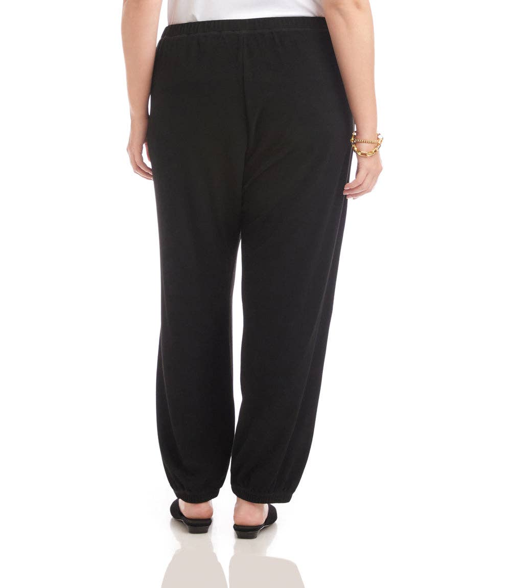 Black Plus Size Jogger Sweatpants for wholesale on Faire2
