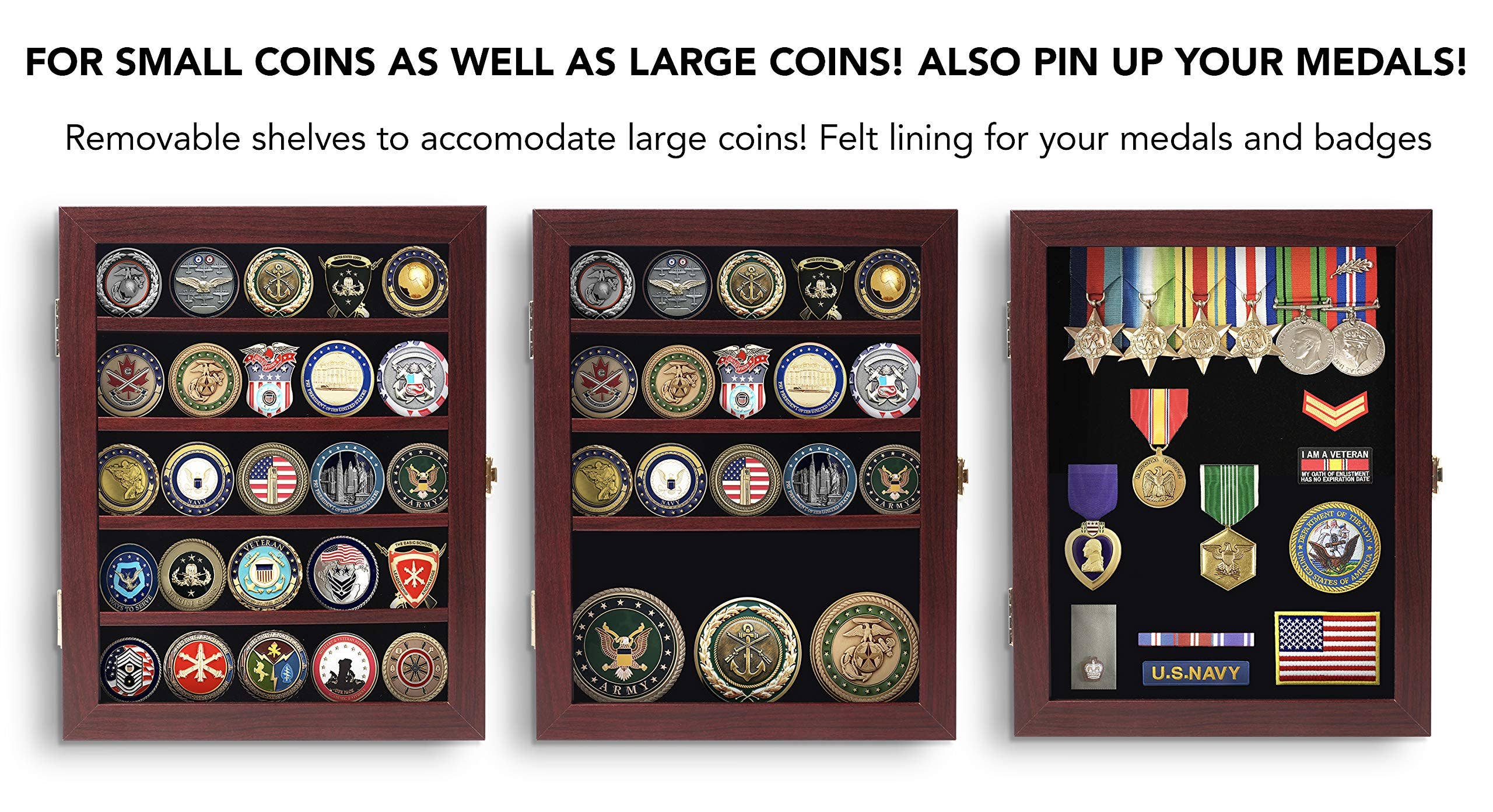 Razor Shopping - Wholesale Display Case - Challenge Coin Display Case Coin Case Challenge Coin Holder2