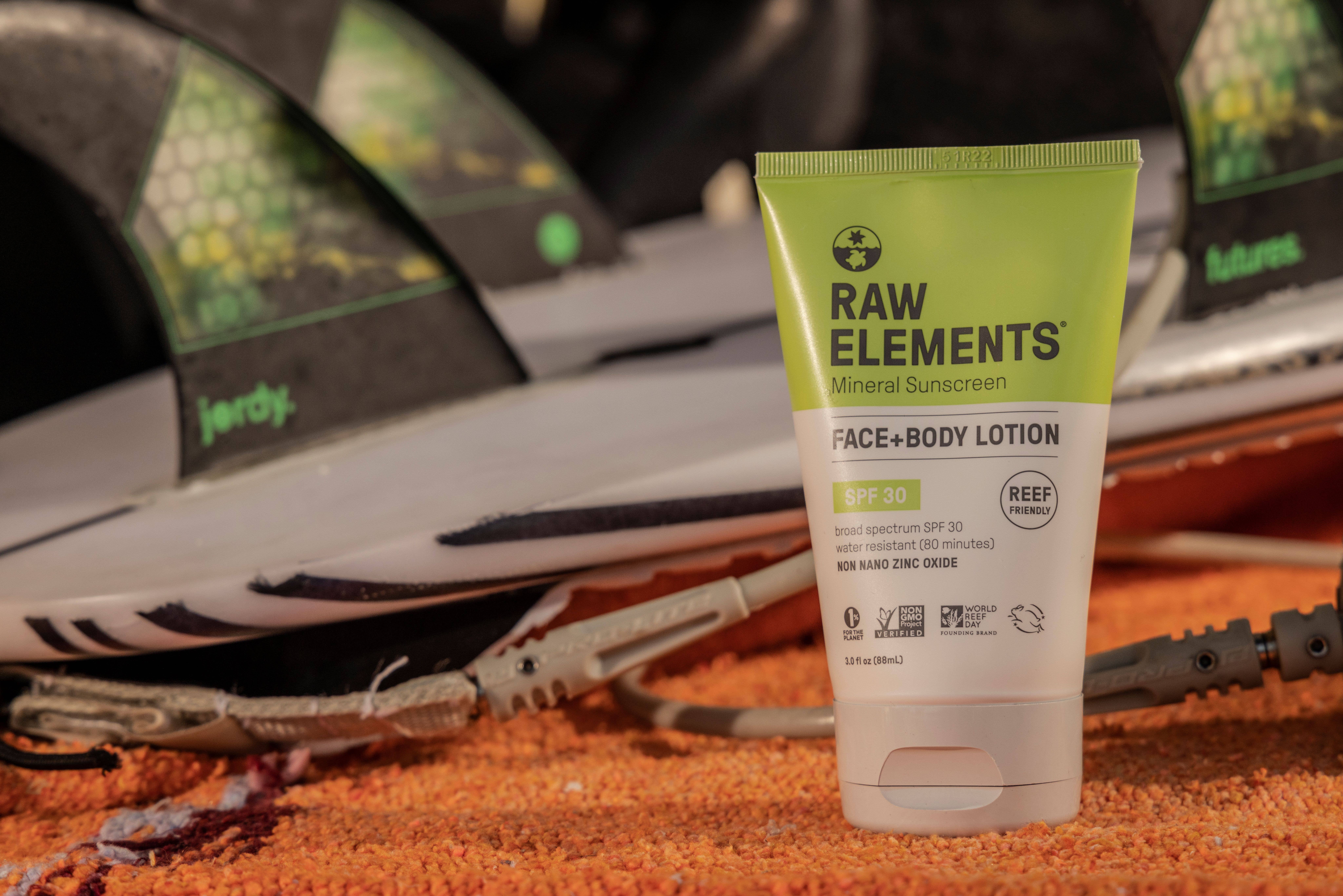 Raw Elements - Wholesale Sunscreen - RAW ELEMENTS FACE AND BODY TUBE SPF 305