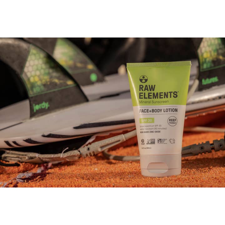 Raw Elements - Wholesale Sunscreen - RAW ELEMENTS FACE AND BODY TUBE SPF 305