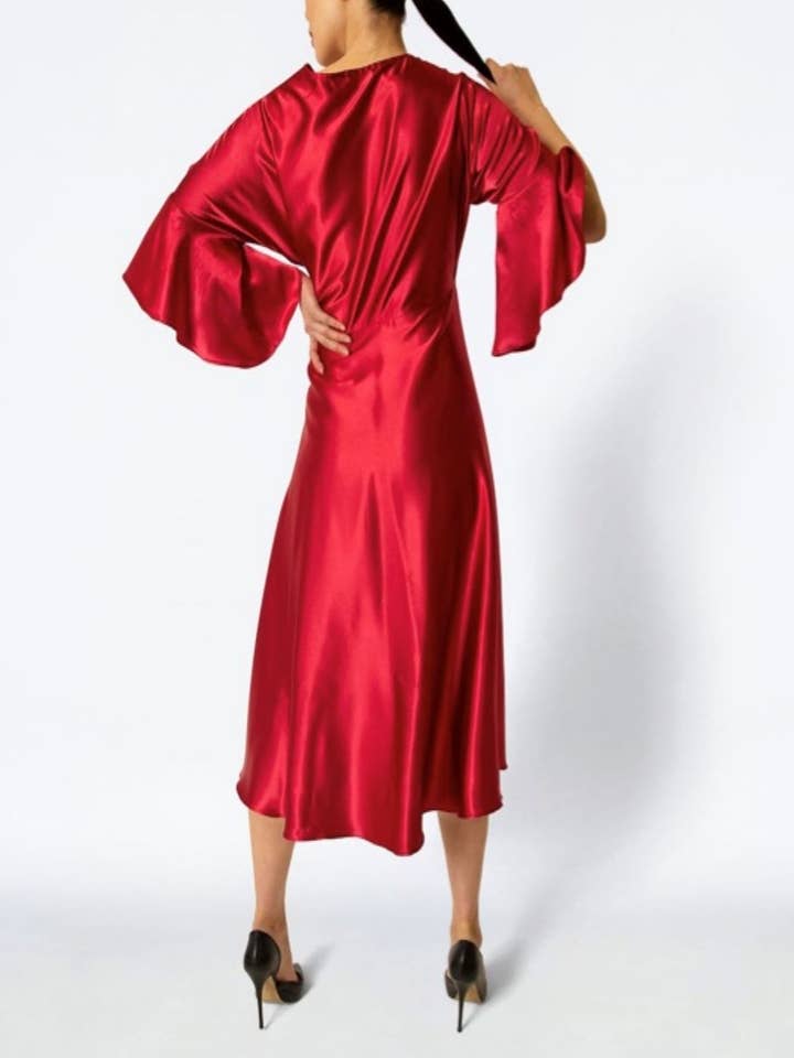 Lauren wikkeljurk voor wholesale door Allicano