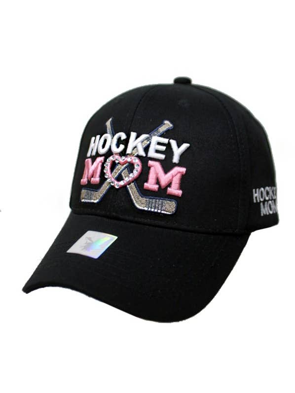 Baseballpet Hockey Mom voor wholesale door Cap Zone