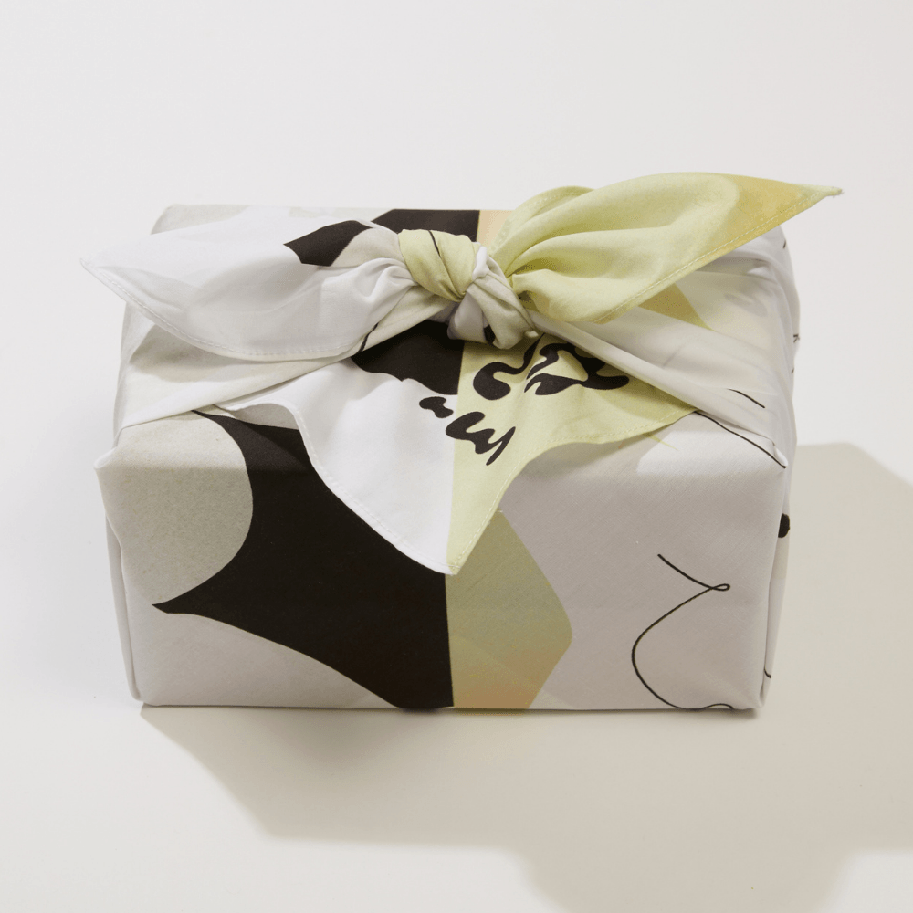 WRAPPR Gift Wrap - Wholesale Flat Wrap - Above | 28" Mulberry Silk  Furoshiki Wrap by Essery Waller5