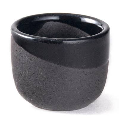 Urban Tokyo - Wholesale Cocktail/likeur glas - Zwart glanzende en mat geglazuurde Sake Cup van 1,5 oz3