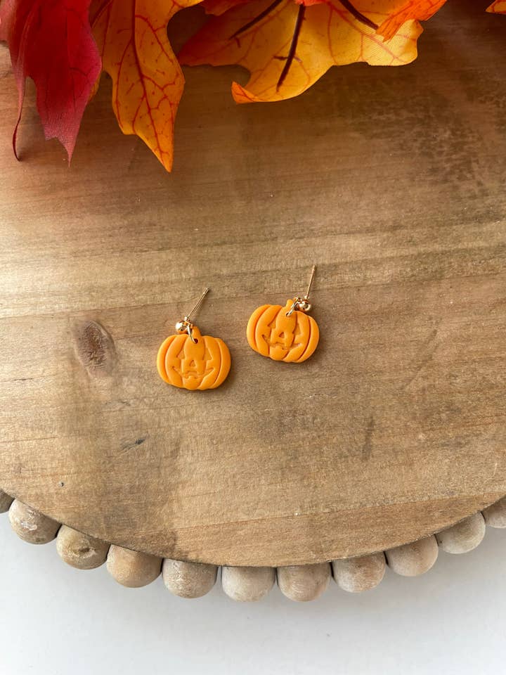 Mr. Jack-O-Lantern Dangle for wholesale by Brittany Ray Designs
