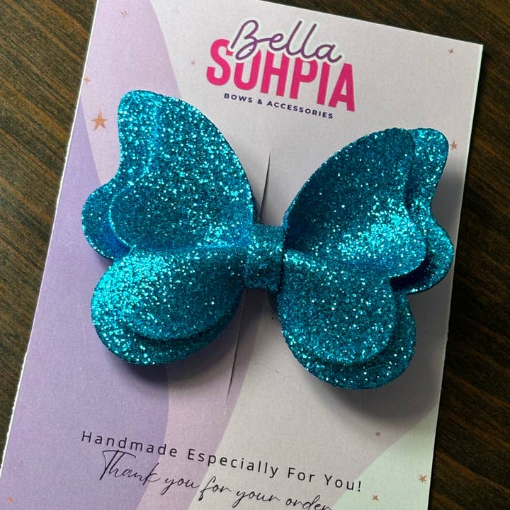 Butterfly hair bow for wholesale by The Daley Co.