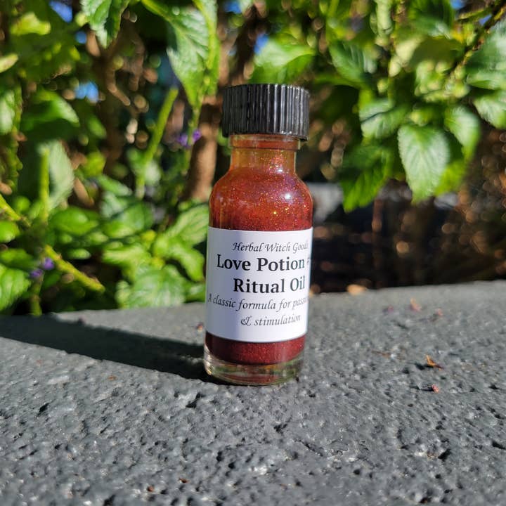 Herbal Witch Goods – Material de meditação por atacado – Poção do Amor #9 Ritual Oil