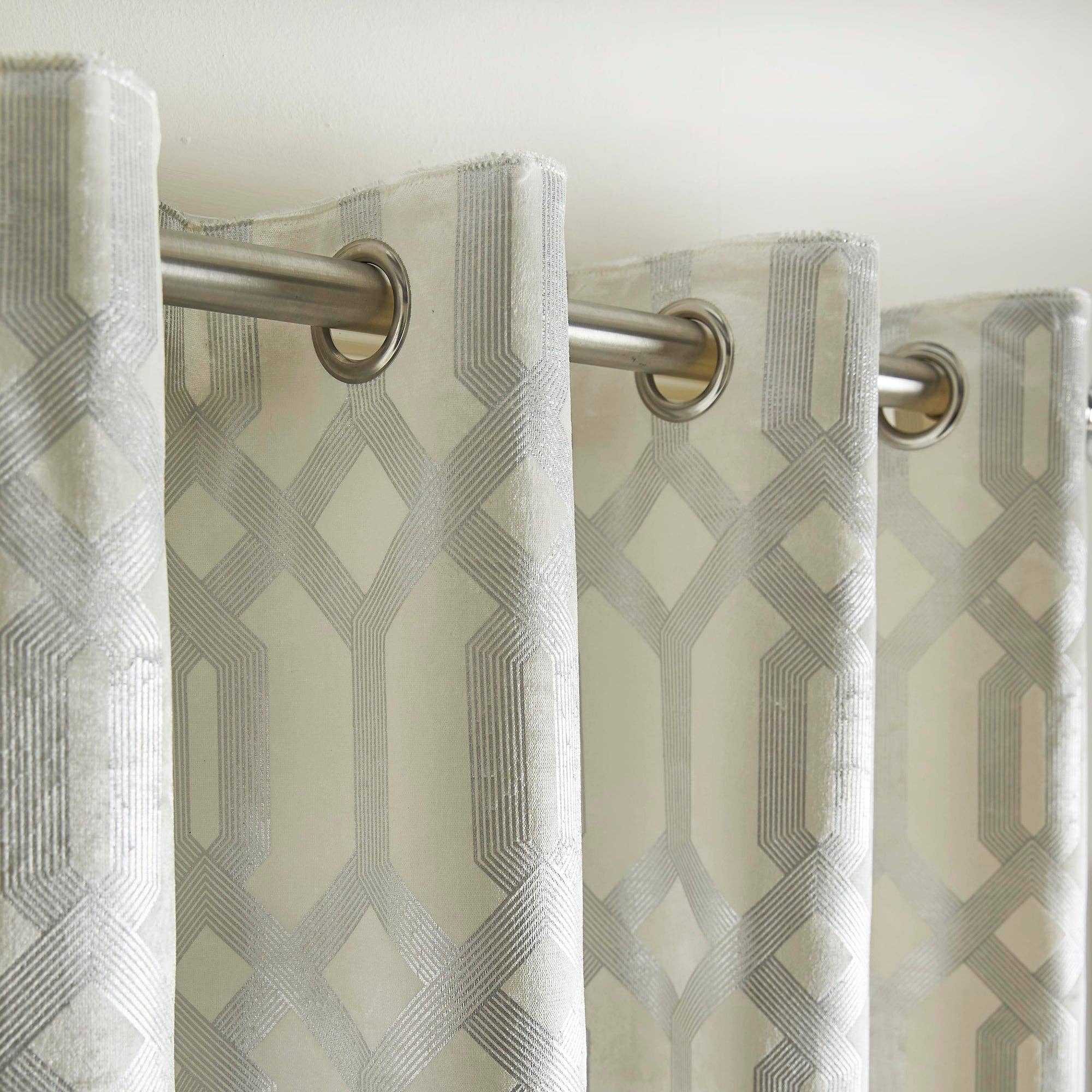 UW Home – wholesale Curtain – Darla Pair of Eyelet Curtains by Curtina in Ivory2