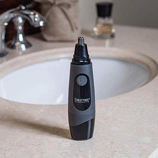 ToiletTree Products - Wholesale Nose Hair Trimmer - Rubber Grip Nose Hair Trimmer
