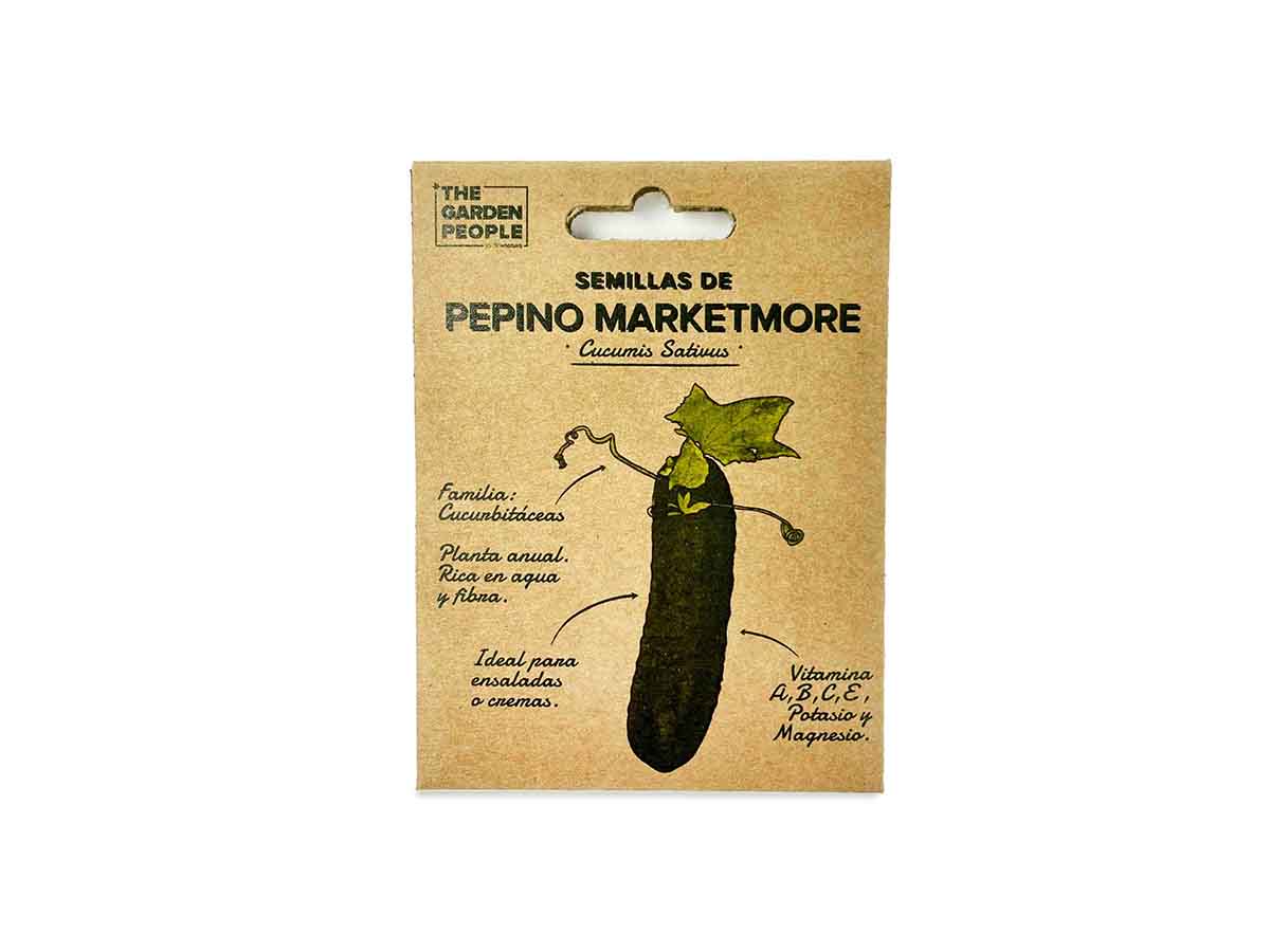 JARDIN Y NATURA OUTDOOR & GARDEN PRODUCTS SL - Vente Graines de plantes - Paquet de graines de concombre long vert Marketmore (1 unité - 1 g)0