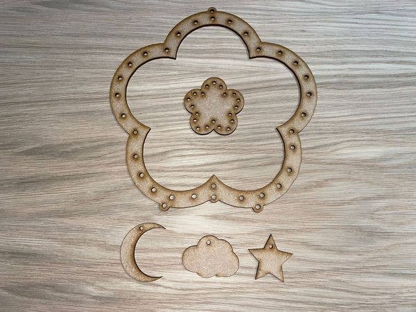manchester laser cuts - Wholesale DIY Craft Kit - Make your own Dream Catcher1