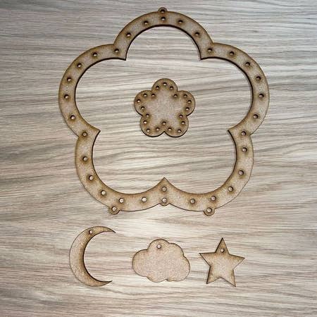 manchester laser cuts - Wholesale DIY Craft Kit - Make your own Dream Catcher1