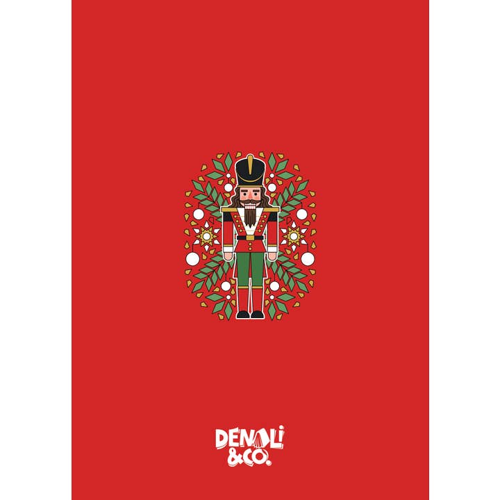 Denali & Co. - Wholesale Everyday Greeting Card - Denali & Co. Nutcracker Soldier Christmas Greeting CardÂ
