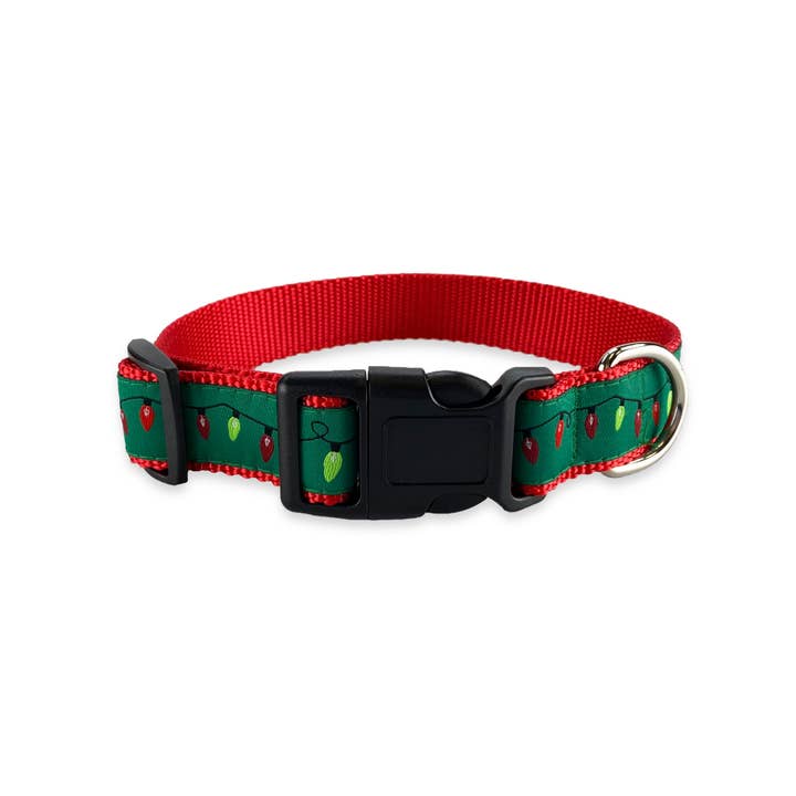 Dog & Me - Wholesale Pet Collar - Dog - Christmas Lights - Dog Collar
