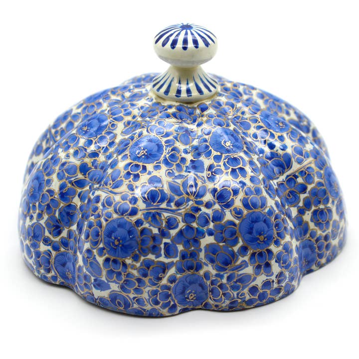 Blue Planet Traders – Großhandel Dekoschachteln – Kürbisdose aus Pappmaché, 6er-Packung1