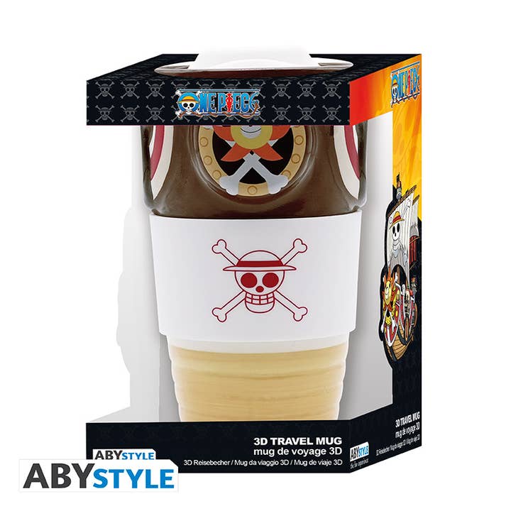 ABYstyle - Wholesale Insulated Mug/Tumbler - One Piece Thousand Sunny Ceramic Travel Mug 14 Oz4