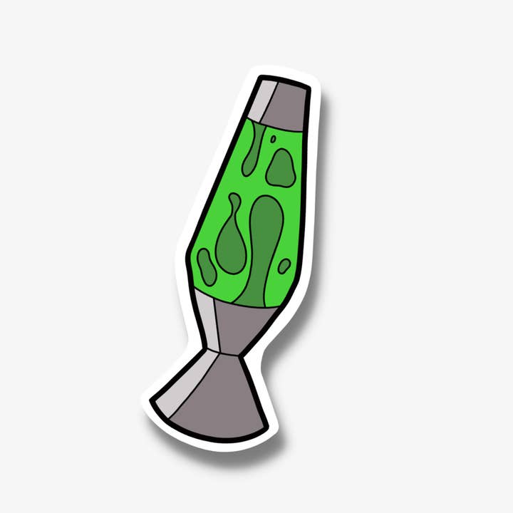 Phoenix Rose Creations - Wholesale Sticker - Lava Lamp Sticker1
