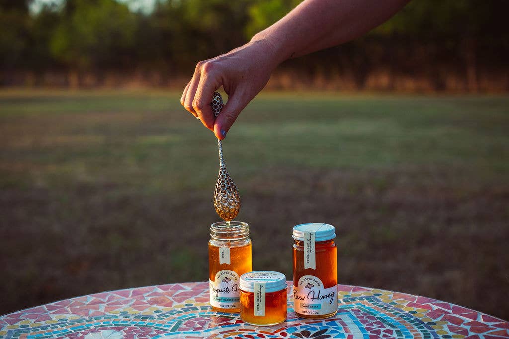 Two Hives Honey - Wholesale Honey - Mini Raw Honey, 3 oz1