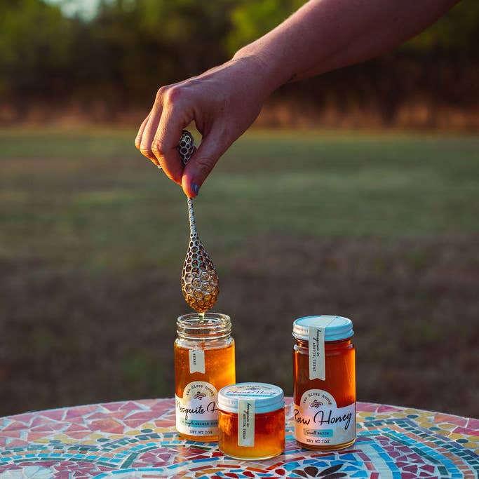 Two Hives Honey - Wholesale Honey - Mini Raw Honey, 3 oz1