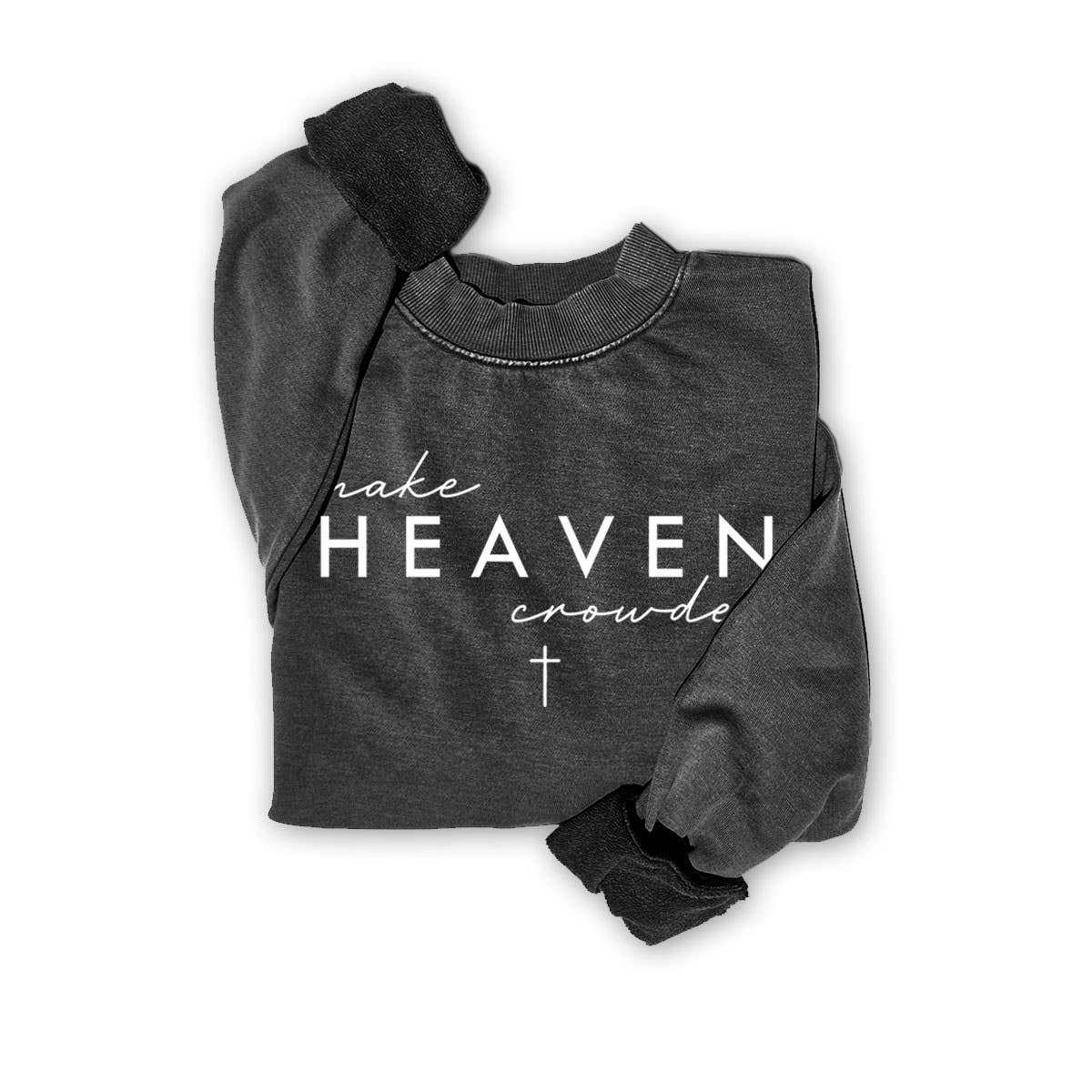 HRTandLUV - Wholesale Sweatshirt - Women's - MAKE HEAVEN MINERAL GRAPHIC SWEATWHIRTS1