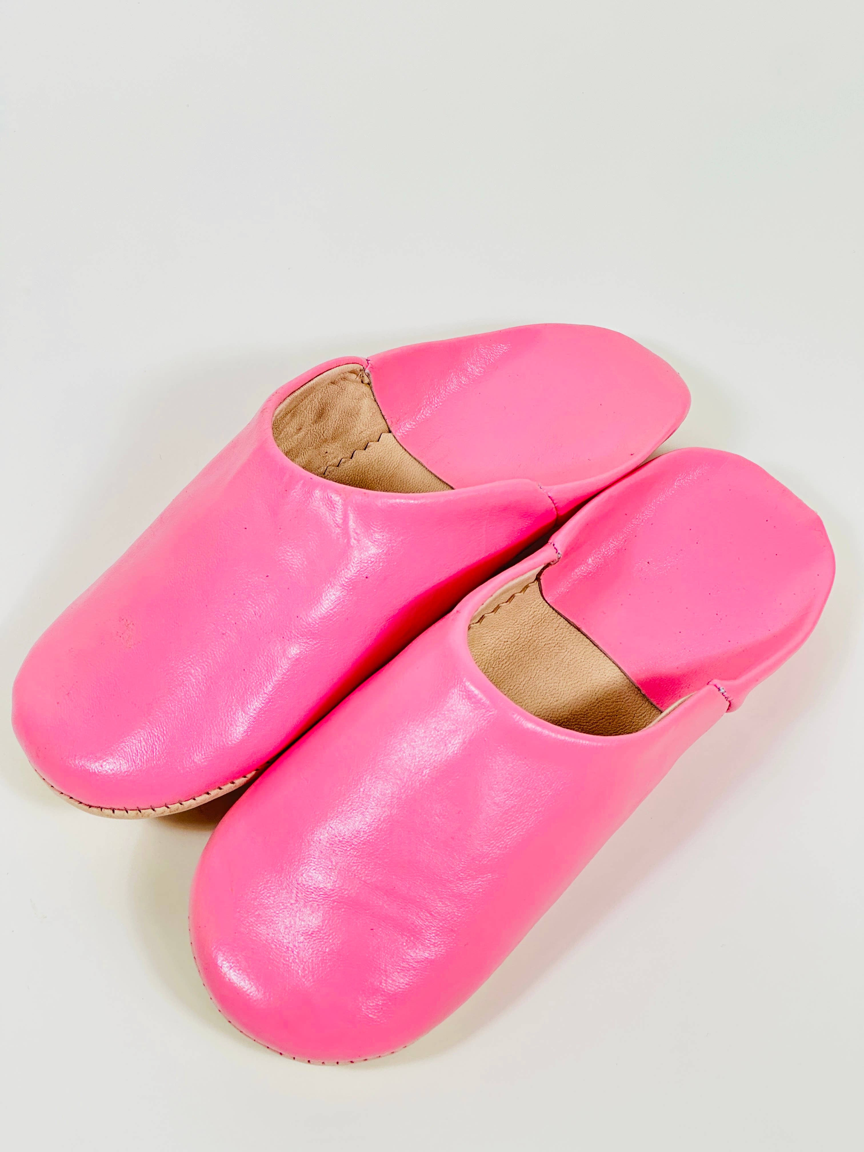 Moroccan House - Vente Chaussons – femme - Babouches marocaines en cuir fait main pour femmes - Chaussures1