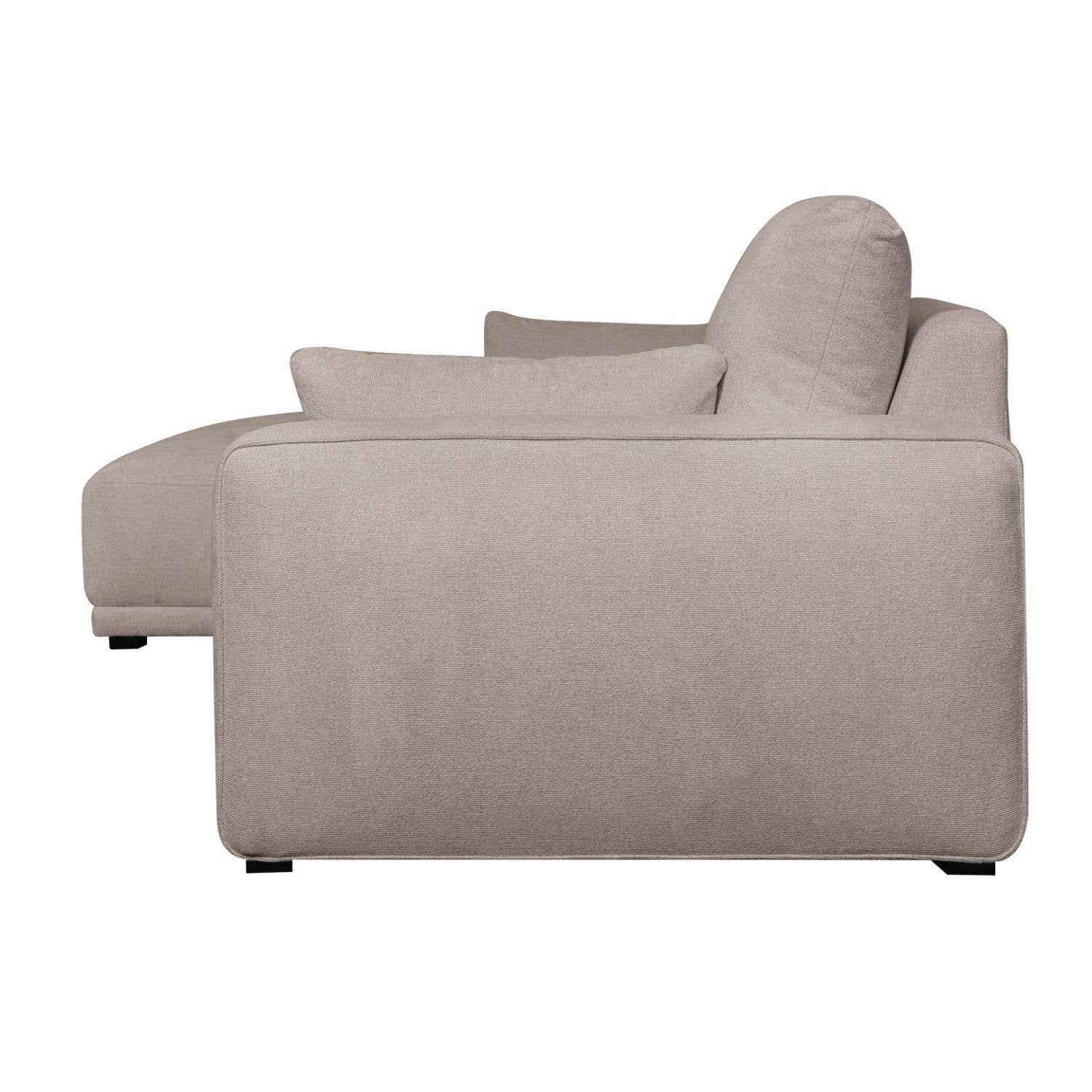 Furnhouse – Großhandel Sofas – L-Form Sofa California links, cremefarbener Stoff7