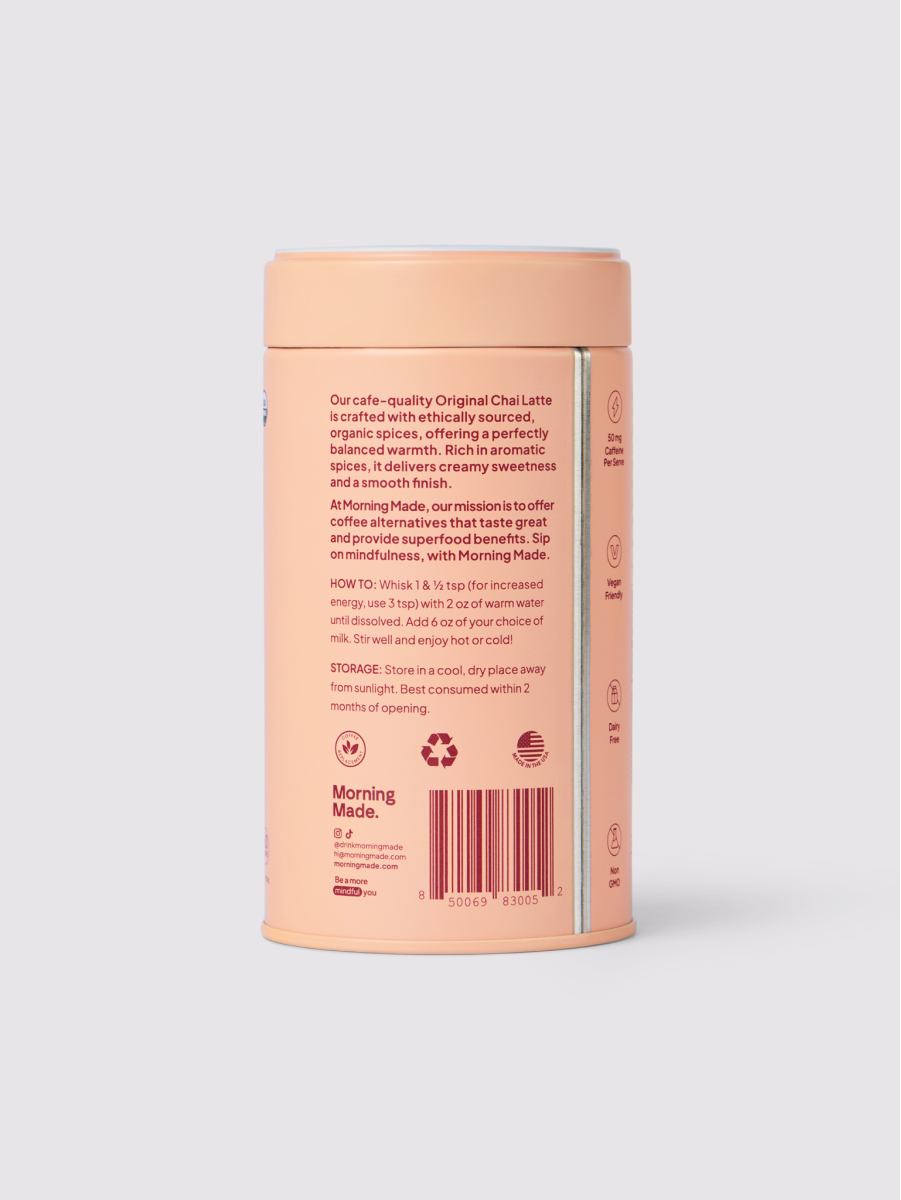 Morning Made - Wholesale Health/Detox Tea - Original Chai Latte4