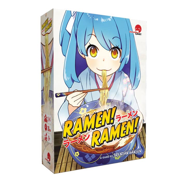 Japanime Games - Wholesale Board Game - 6-Pack Display Ramen! Ramen! - Boardgame1