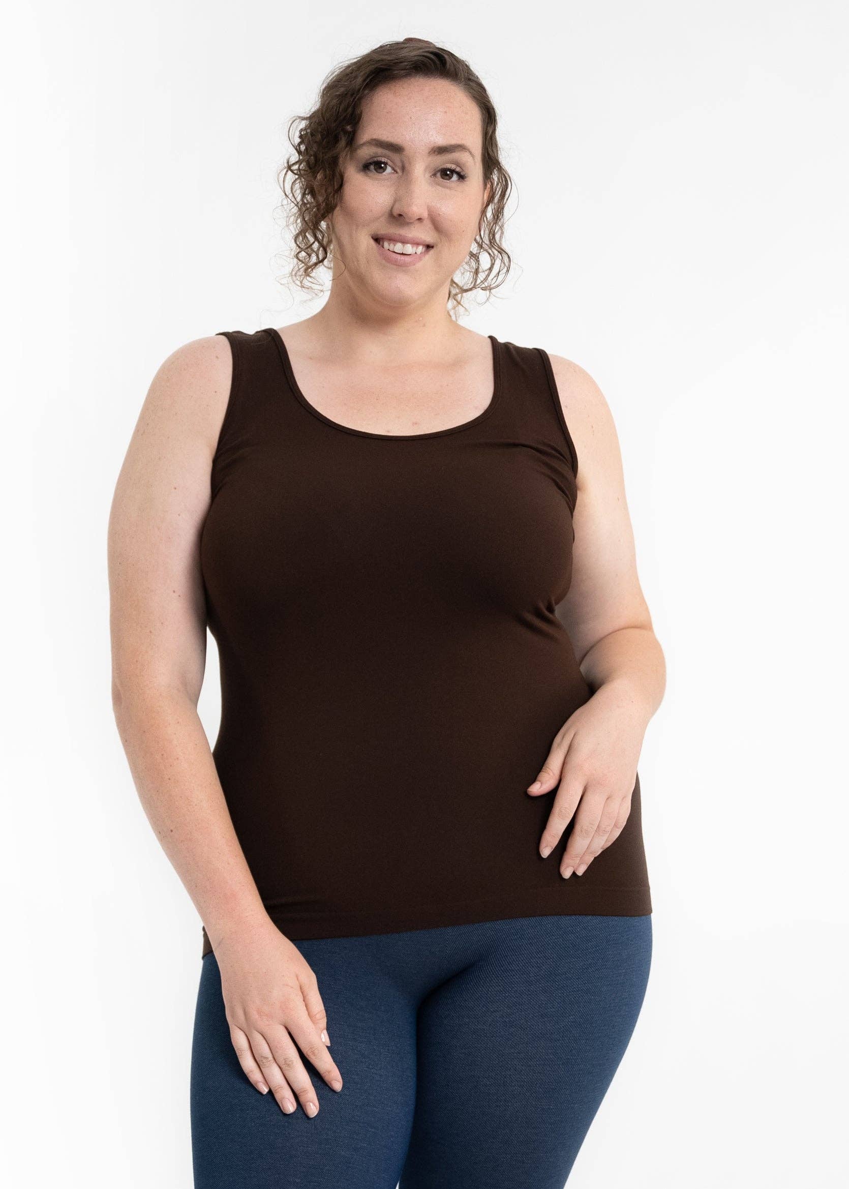 ELIETIAN - Wholesale Tank Top - Women's - Reversible Tank - Curvy Fit42