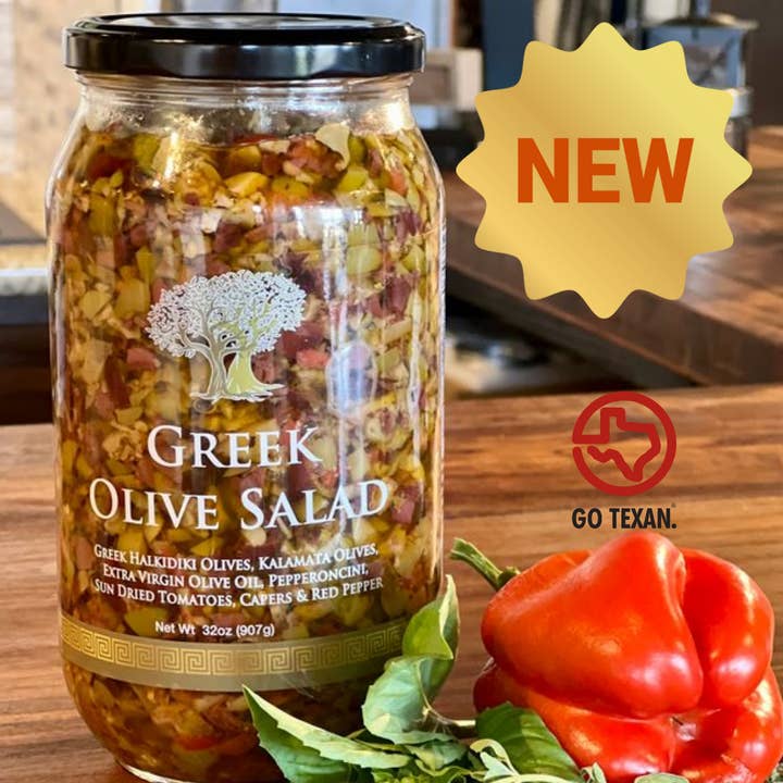 Lakonia Imports, Inc. - Wholesale Olives - Greek Olive Salad 32oz1