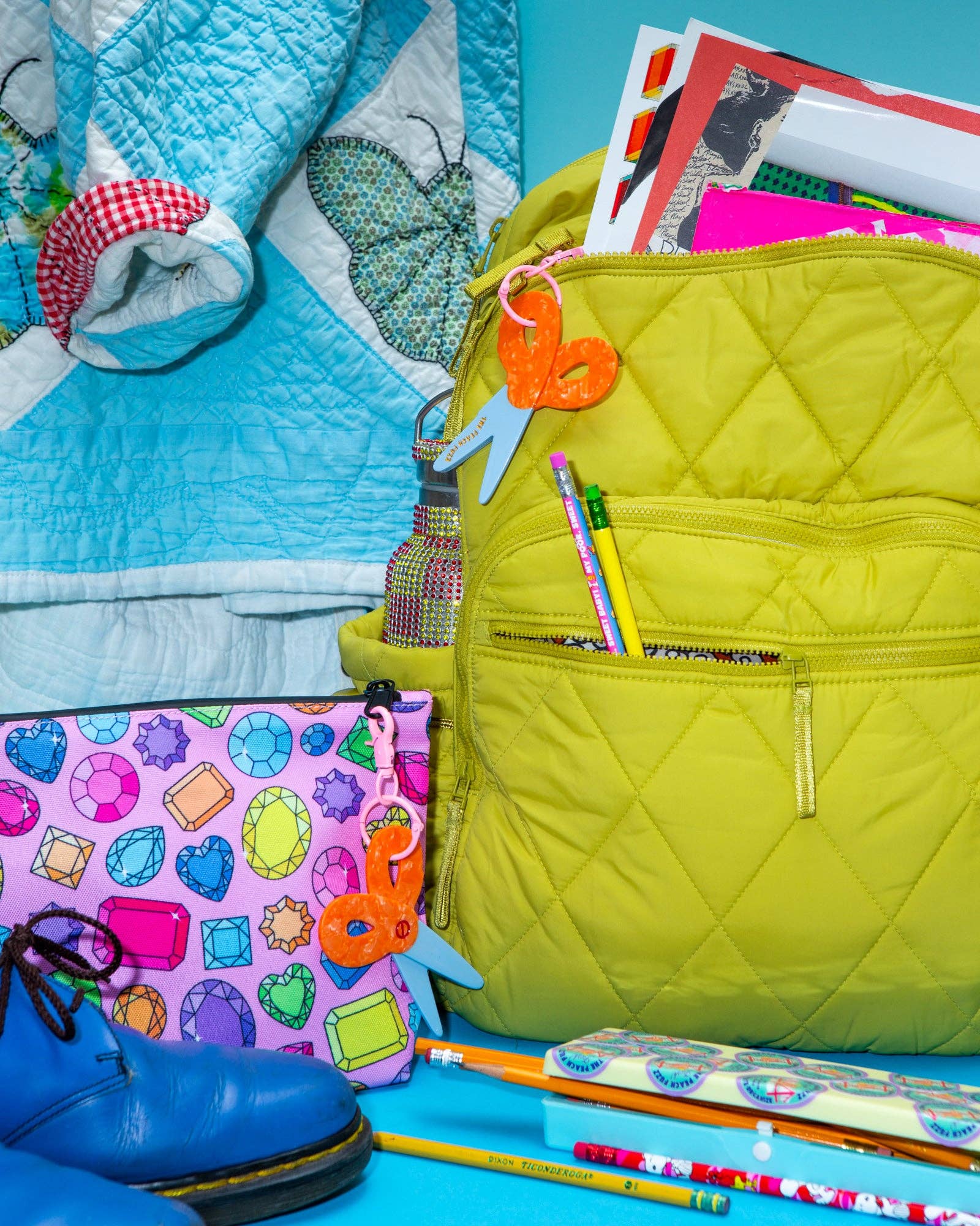 The Peach Fuzz - Vendita all'ingrosso Portachiavi - Donna - Portachiavi a forma di forbici2