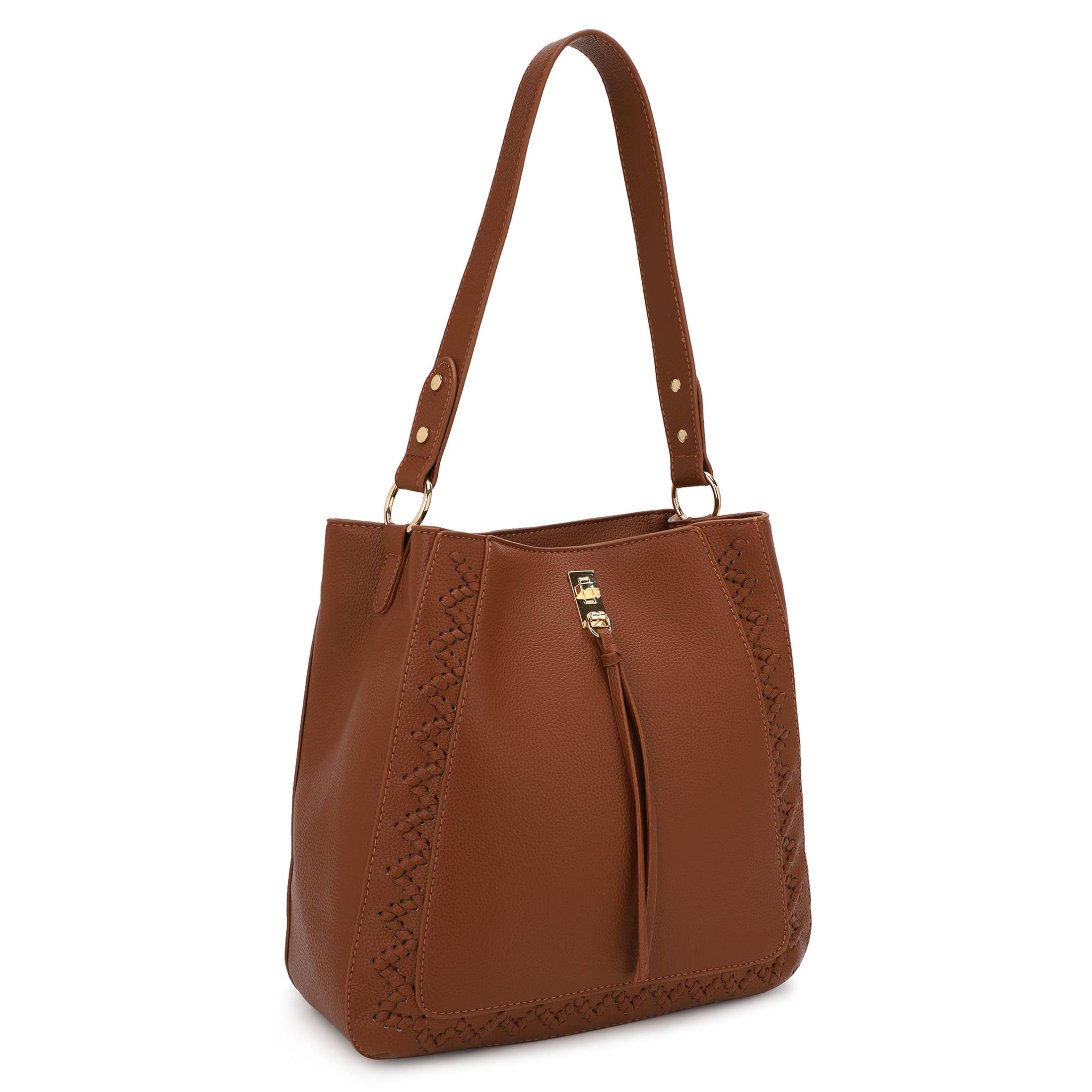 KAYLA+AVA - Wholesale Schoudertas - Dames - JEAN WHIPSTITCH SCHOUDERTAS1