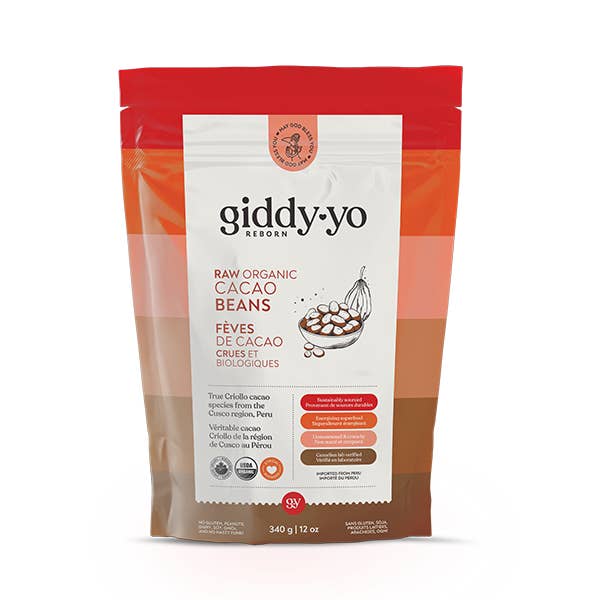 Giddy Yo - Vendita all'ingrosso Cioccolato - Fave di cacao, crude, biologiche, grado cerimoniale, senza allergeni