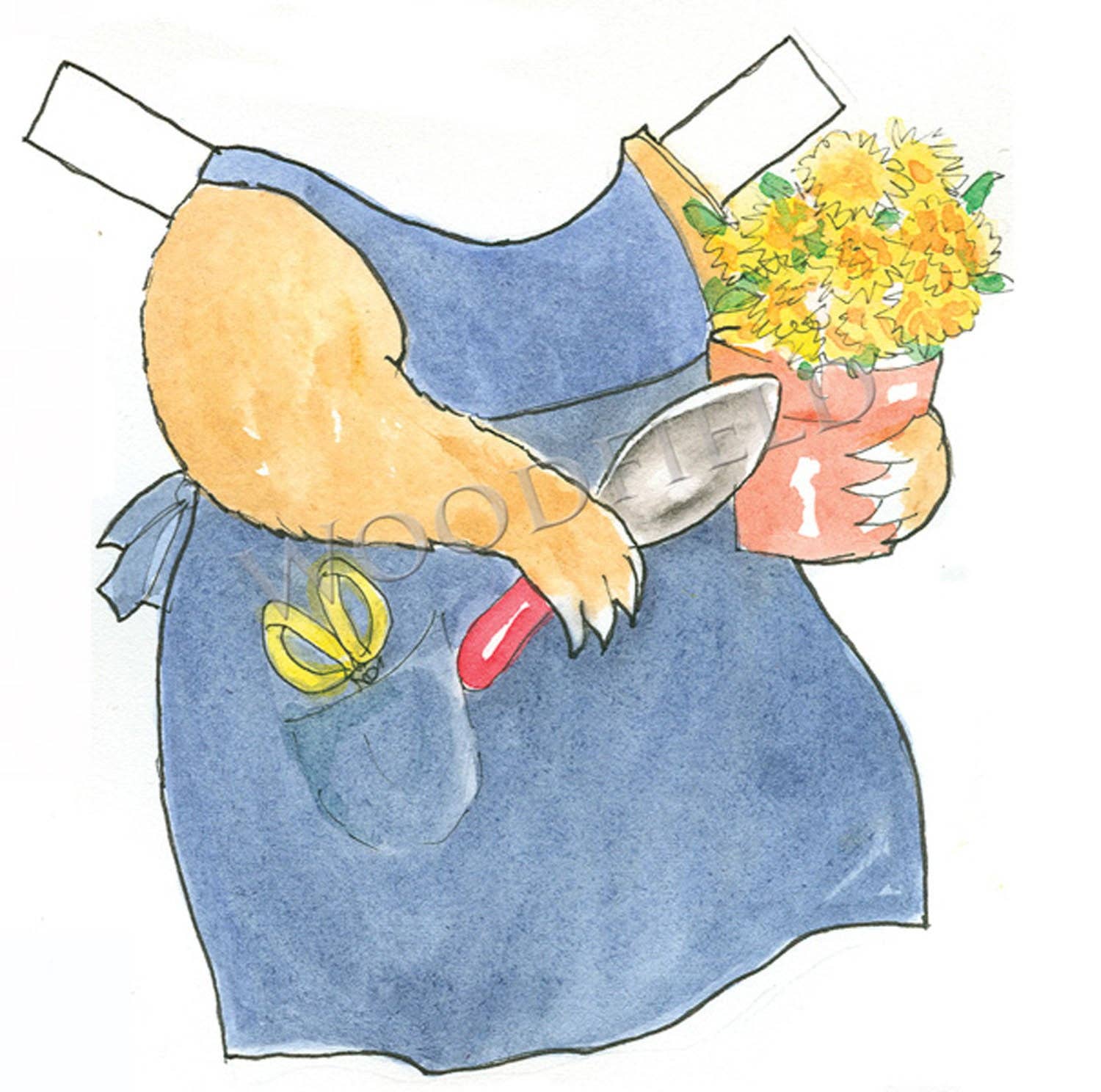 Woodfield Press - Wholesale DIY Craft Kit - #3001 - Lou-Lou Rabbit Paper Doll Kit10