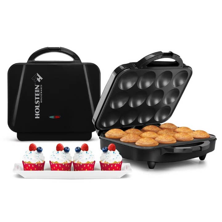 Holstein Housewares - Wholesale Cupcake/Muffin Pan - Holstein Housewares Cupcake Maker 12 Full Size Muffins19