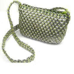 The Sunshine Shoppe - Vendita all'ingrosso Tracolla - Donna - Borsa a tracolla colorata riciclata a mano