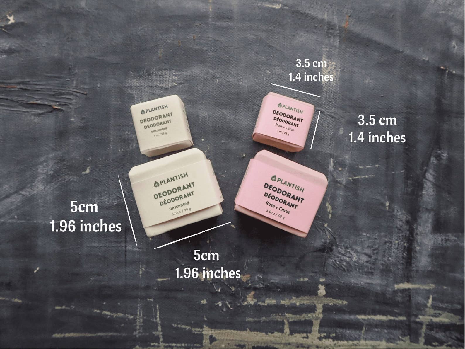 Plantish - Wholesale Deodorant - Unisex - Zero Waste Deodorant Bar - Unscented3