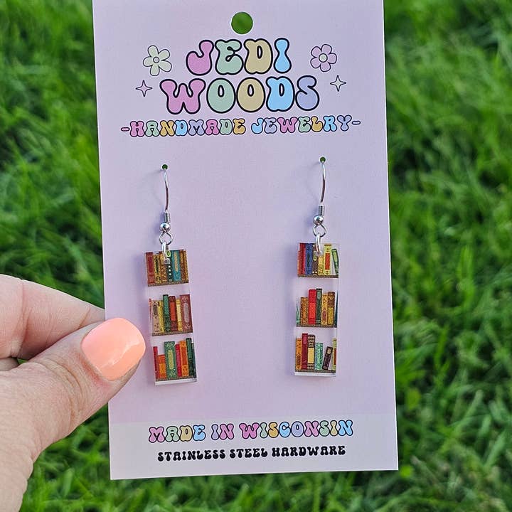 Jedi Woods LLC - Wholesale Dangle Earrings - Bookish Earring Dangles