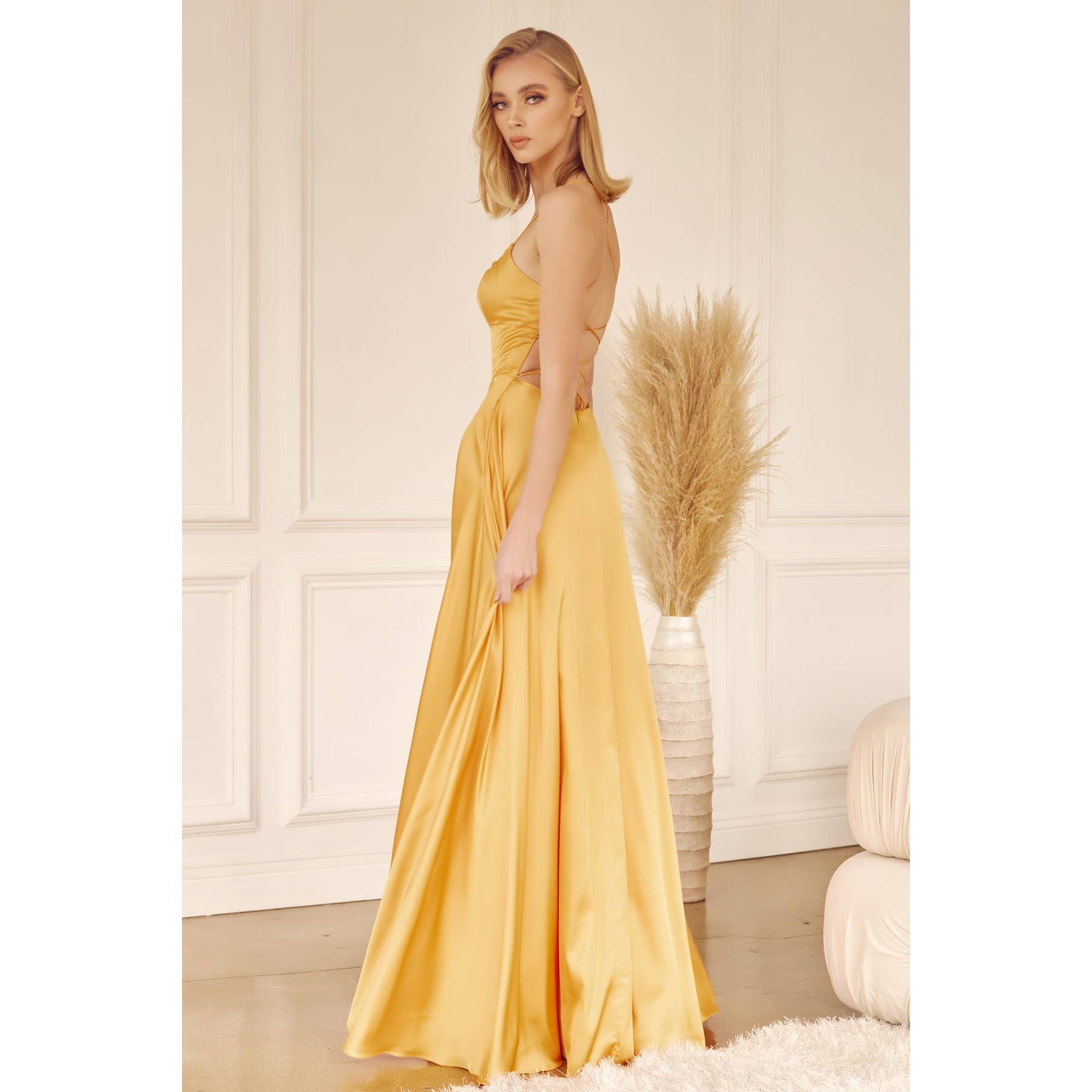 Juliet - Wholesale Gown - Women's - A-LINE SIDE SLIT SKIRT EVENING FORMAL DRESS12