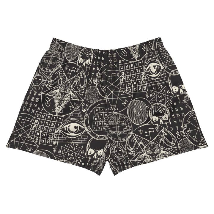 Beschwörung von Geistern Unisex ungefütterte Badehose für den Großhandel von Goth Cloth Co.
